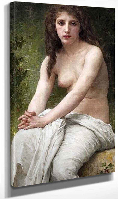 Reflection3 By William Bouguereau By William Bouguereau