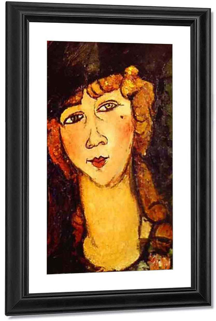 Renee The Blonde By Amedeo Modigliani By Amedeo Modigliani