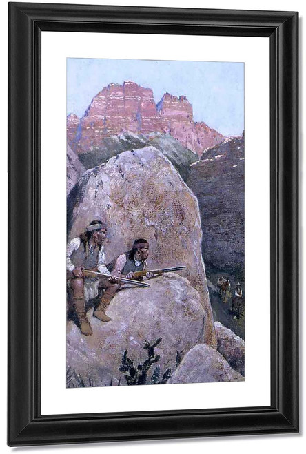 Renegade Apaches By Henry F. Farny By Henry F. Farny