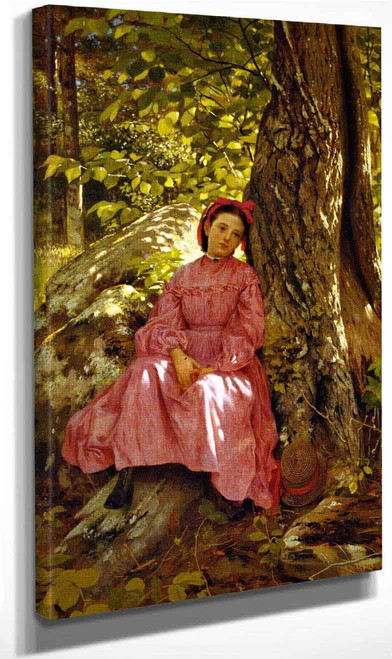 Resting In The Woods By John George Brown By John George Brown