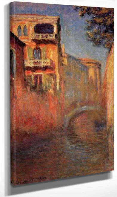 Rio Della Salute2 By Claude Oscar Monet