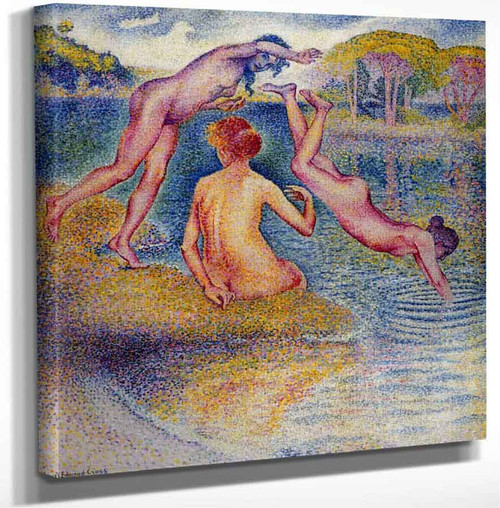 Bathers2 By Henri Edmond Cross Art Reproduction