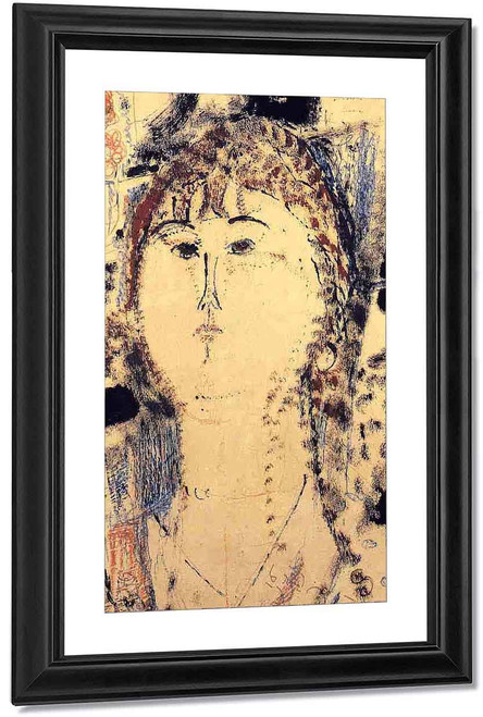 Rosa Porprina By Amedeo Modigliani By Amedeo Modigliani