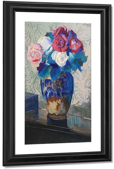 Roses 1 By Leon Jan Wyczolkowski