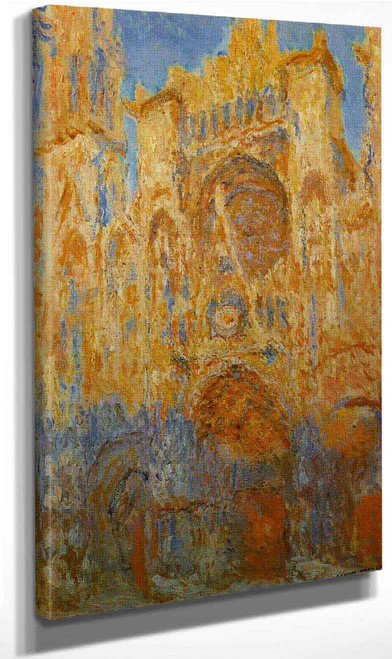 Rouen Cathedral By Claude Oscar Monet