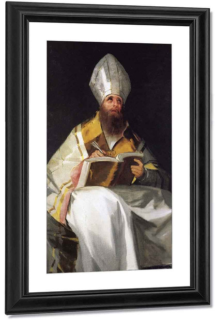 Saint Ambrose By Francisco Jose De Goya Y Lucientes By Francisco Jose De Goya Y Lucientes