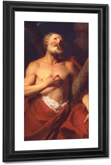 Saint Andrew 0 By Hyacinthe Rigaud