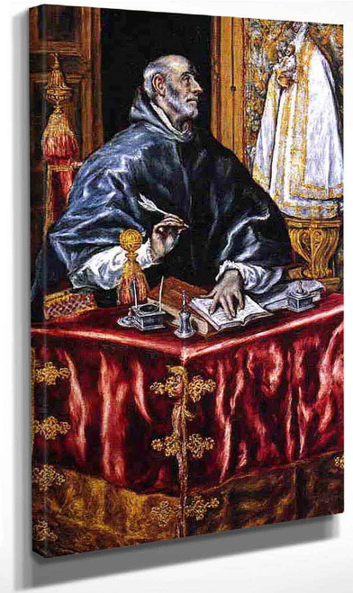 Saint Ildefonso By El Greco By El Greco