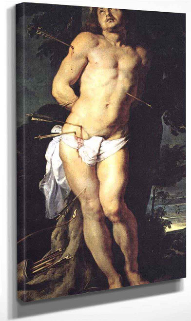 Saint Sebastian By Peter Paul Rubens By Peter Paul Rubens