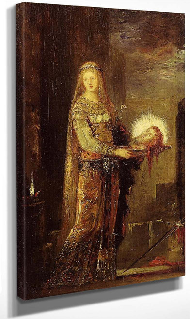 Salome Carrying The Head Of John The Baptist On A Platter By Gustave Moreau