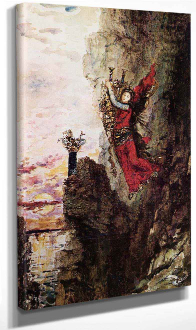 Sappho Leaping Into The Sea By Gustave Moreau