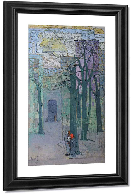 Saturday Bells By Boris Grigoriev