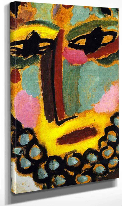 Savior's Face Head Of Christ By Alexei Jawlensky By Alexei Jawlensky