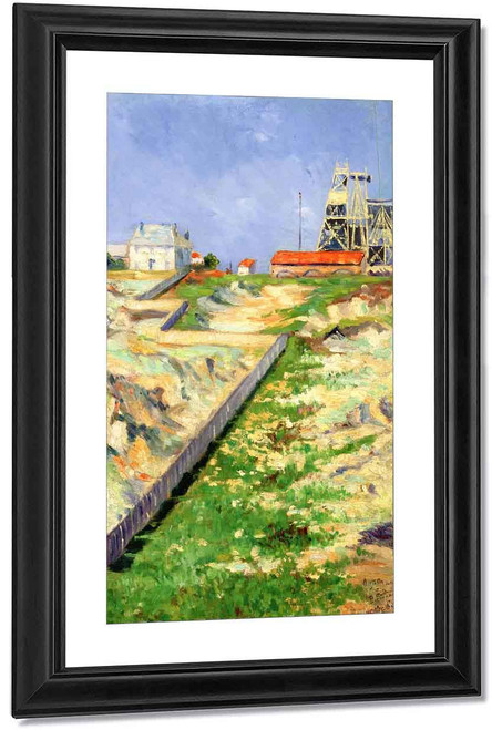 Scaffolding At Sacre Coeur By Paul Signac
