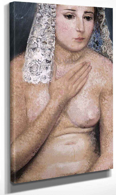 Seated Nude By Boris Grigoriev