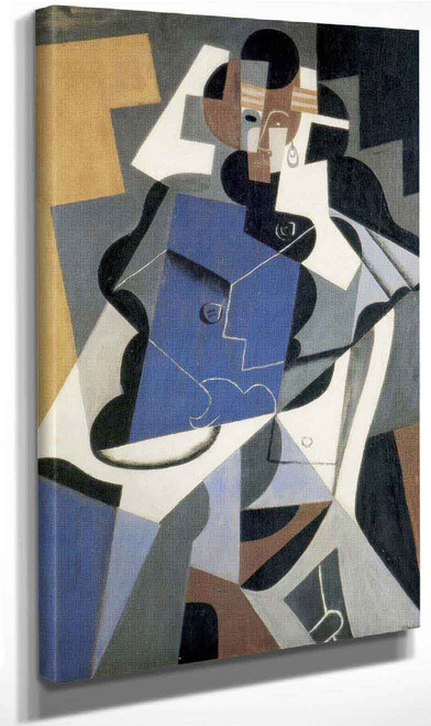Seated Woman By Juan Gris