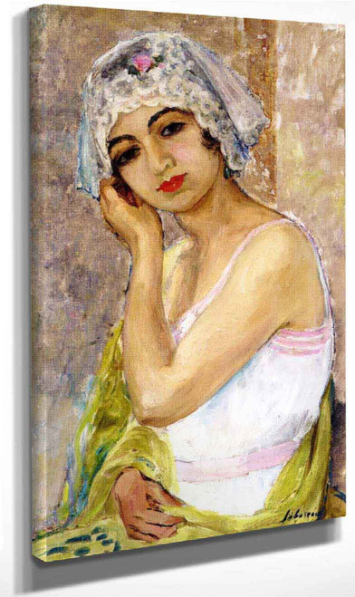 Seated Young Woman1 By Henri Lebasque By Henri Lebasque Seated Young Woman1 By Henri Lebasque By Henri Lebasque