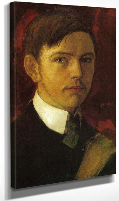 Self Portrait By August Macke