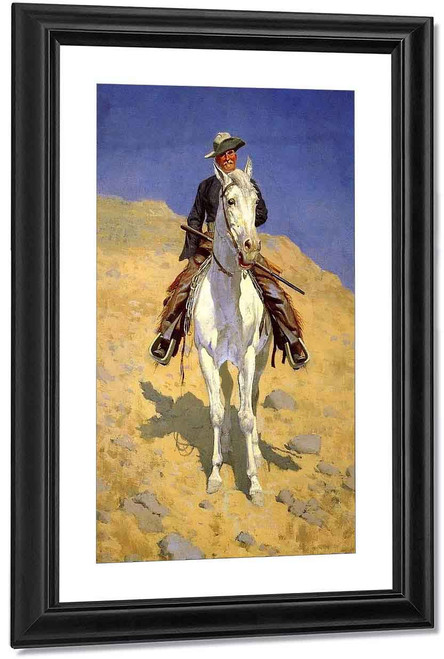 Self Portrait By Frederic Remington