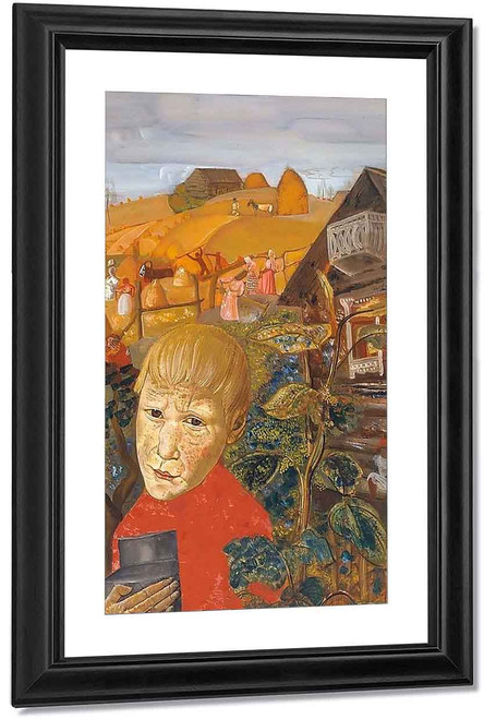 Sergei Esenin As A Youth By Boris Grigoriev