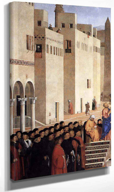 Sermon Of St Mark In Alexandria 12 By Giovanni Bellini By Giovanni Bellini