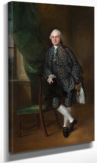 Sir Edward Turner, 2Nd Bt Of Ambrosden, Oxford By Thomas Gainsborough Art Reproduction