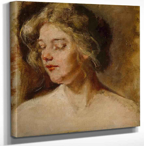 Blonde Studio Model By Alice Pike Barney Art Reproduction
