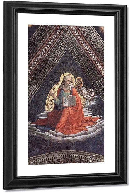 St Matthew The Evangelist By Domenico Ghirlandaio