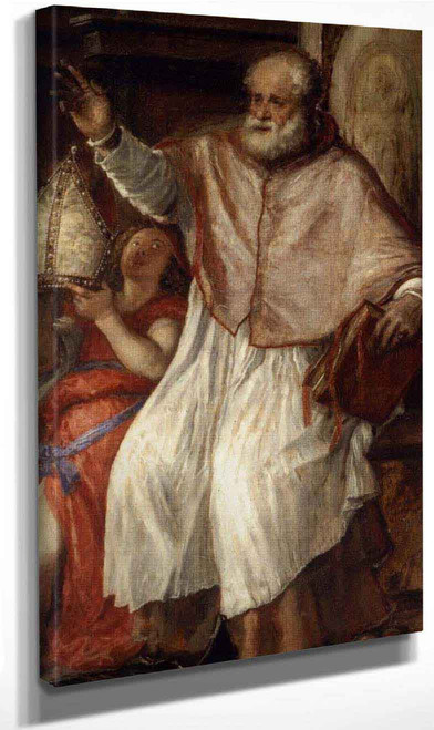 St Nicholas By Titian