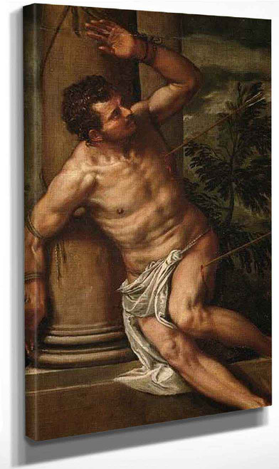 St Sebastian By Paolo Veronese