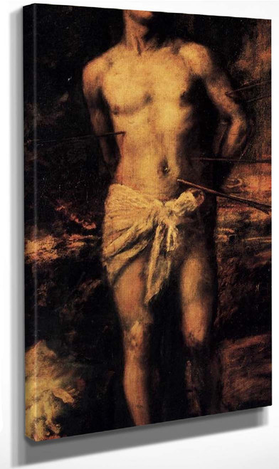 St Sebastian By Titian