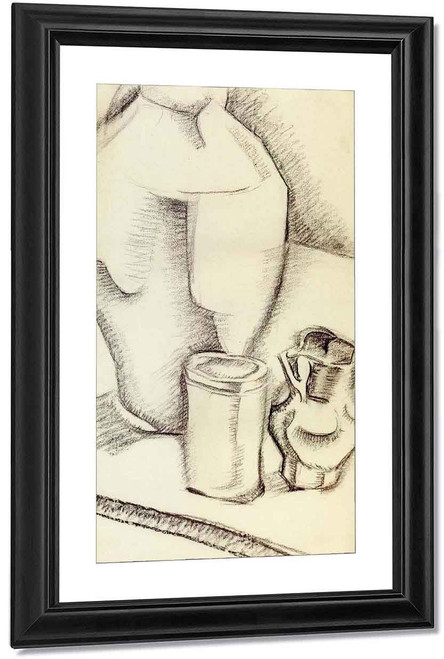 Still Life With Goblet By Juan Gris