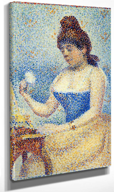 Study For 'Young Woman Powdering Herself' By Georges Seurat