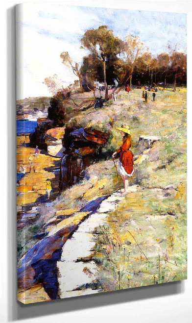 Sunlight Sweet, Coogee By Sir Arthur Streeton Art Reproduction