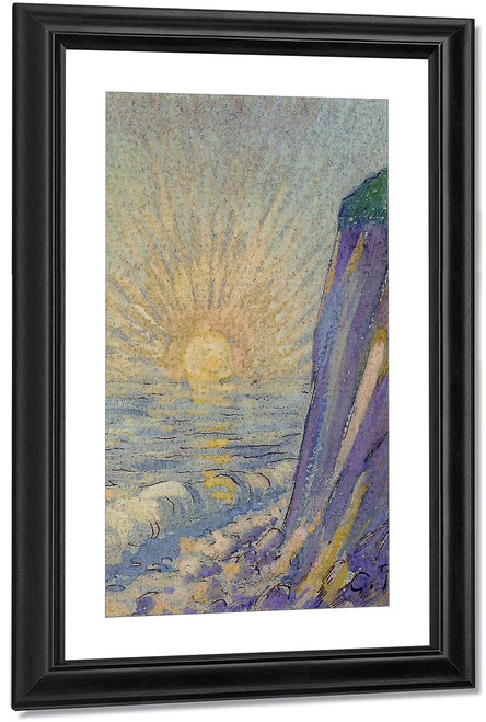 Sunrise On The Sea By Camille Pissarro By Camille Pissarro Sunrise On The Sea By Camille Pissarro By Camille Pissarro