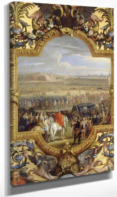 Surrendering Of Cambrai On 18 April 1677 By Charles Le Brun By Charles Le Brun