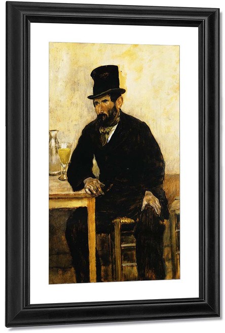 The Absinth Drinker By Jean Francois Raffaelli By Jean Francois Raffaelli