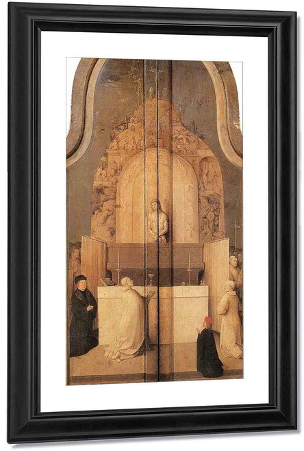 The Adoration Of The Magi Reverse By Hieronymus Bosch