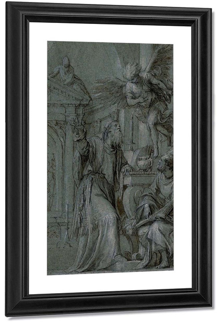 The Angel Appears To Zacharias By Paolo Veronese