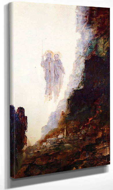 The Angels Of Sodom By Gustave Moreau