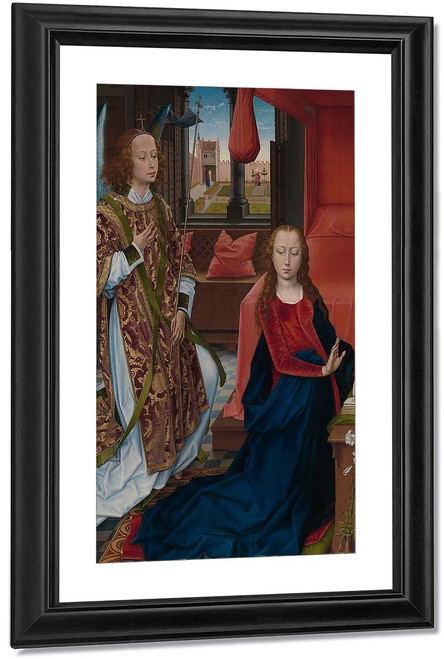 The Annunciation 1 By Hans Memling