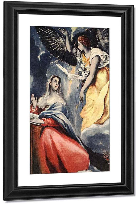 The Annunciation1 By El Greco By El Greco