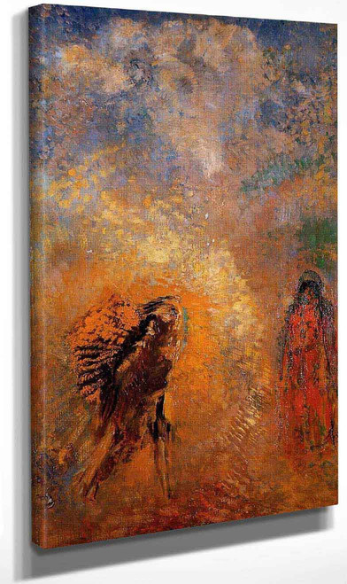 The Apparition By Odilon Redon By Odilon Redon