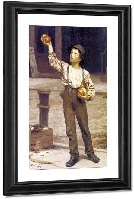 The Apple Seller By John George Brown By John George Brown