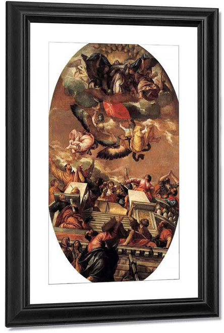 The Assumption Of The Virgin1 By Paolo Veronese