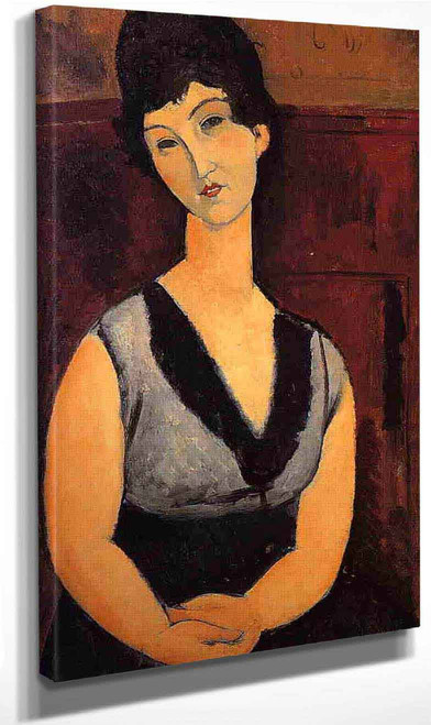 The Beautiful Confectioner By Amedeo Modigliani By Amedeo Modigliani