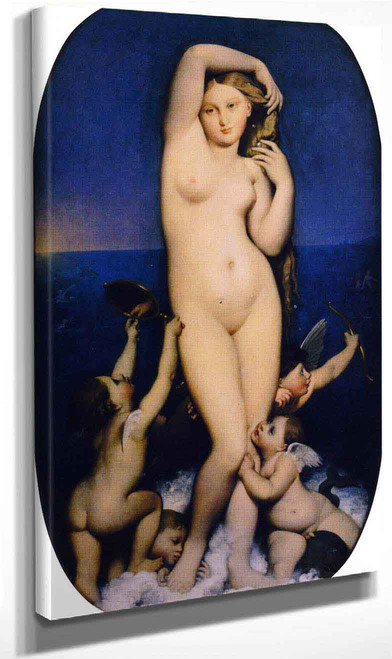 The Birth Of Venus By Jean Auguste Dominique Ingres By Jean Auguste Dominique Ingres