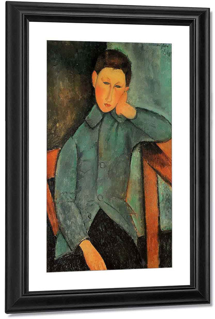 The Boy By Amedeo Modigliani By Amedeo Modigliani