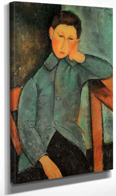 The Boy By Amedeo Modigliani By Amedeo Modigliani