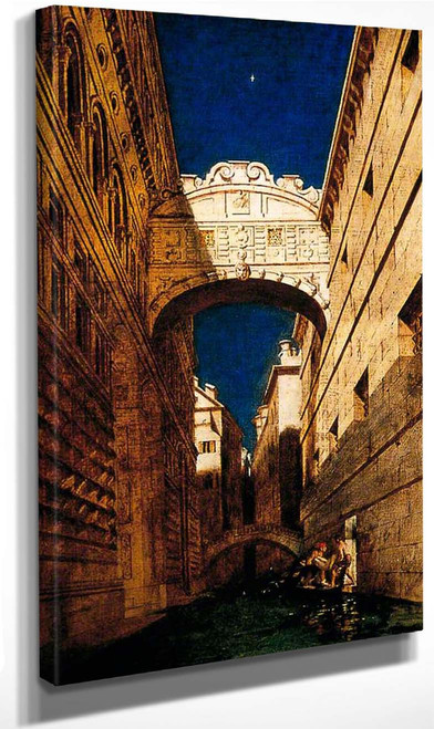 The Bridge Of Sighs By William Etty By William Etty